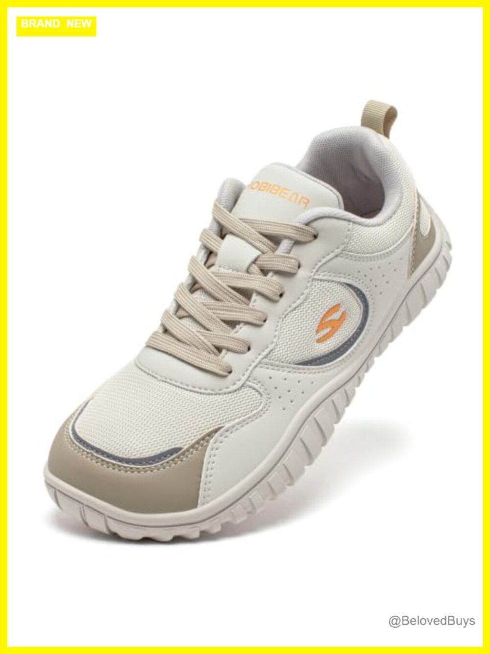 HOBIBEAR Unisex Barefoot Shoes Wide Toe Box Lightweight Walking Sneakers